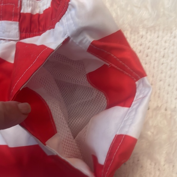 Revolution swim trunks USA patriotic American flag stars and stripes boys M 8 10 - Picture 4 of 9